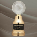 Large Crystal Globe Award